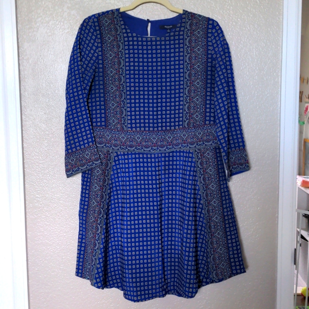 Madewell Silk Dress Sz Small